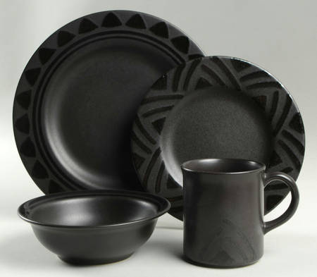 Midnight Sun 4 Piece Place Setting