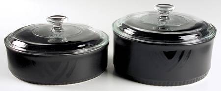 Midnight Sun 4-Piece Bakeware Set (2 Bakers with Lids)