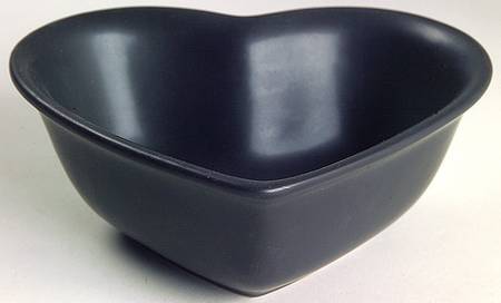Midnight Sun 6" Heart Shaped Bowl