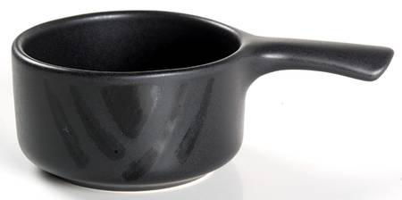 Midnight Sun Round Handled Bowl
