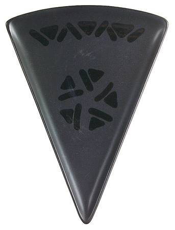 Midnight Sun Triangular Shape Slice Plate