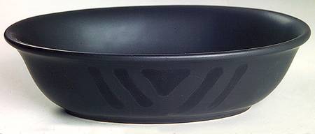 Midnight Sun 8" Oval Vegetable Bowl