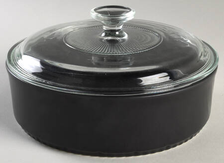 Midnight Sun 1.5 Qt Round Covered Casserole