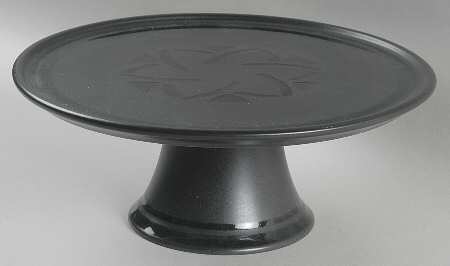Midnight Sun 11" Diameter Pedestal Cake Stand