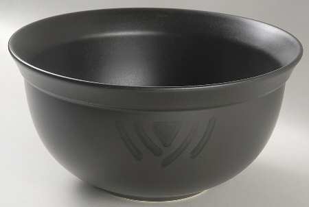 Midnight Sun 11" Large Salad Serving Bowl