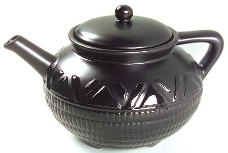 Midnight Sun Sculpted Teapot & Lid