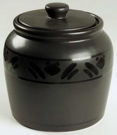 Midnight Sun Cookie Jar & Lid