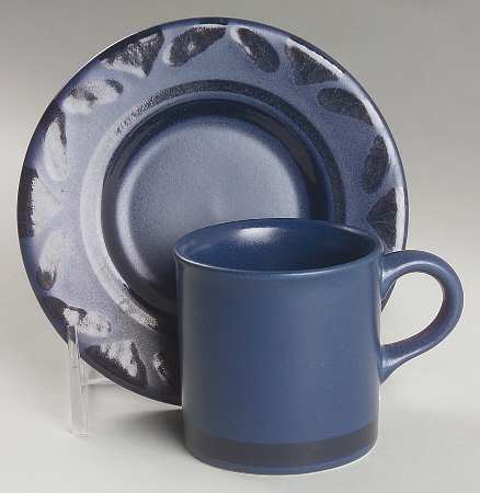 Morning Light Flat Demitasse Cup & Saucer Set