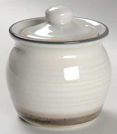Moon Shadow Sugar Bowl & Lid