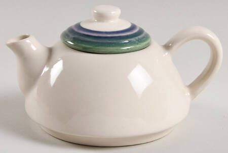 Mountain Shadow Teapot for Individual Teapot & Lid with Cup by Pfaltzgraff