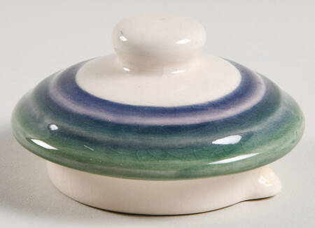 Mountain Shadow Teapot Lid for Individual Teapot with Cup