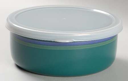 Mountain Shadow 5" Metal Bowl W/Plastic Lid