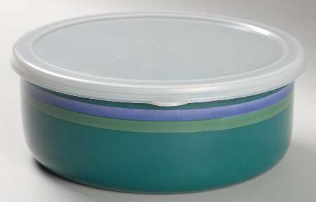 Mountain Shadow 7" Metal Bowl & Plastic Lid