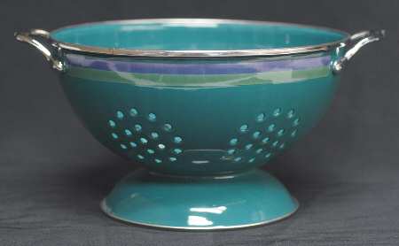 Mountain Shadow Metal Colander