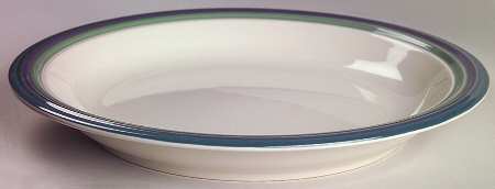 Mountain Shadow Deep Round Platter by Pfaltzgraff