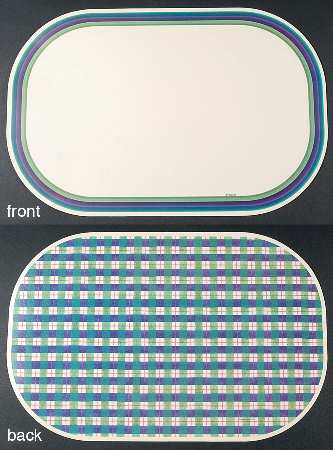 Mountain Shadow Reversible Vinyl Placemat