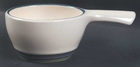 Mountain Shadow Round Handled Bowl