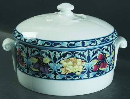 Napoli (Porcelain) Round Covered Vegetable