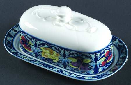 Napoli (Porcelain) 1/4 Lb Covered Butter