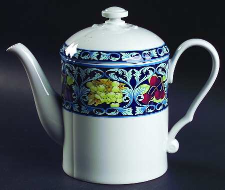 Napoli (Porcelain) Coffee Pot & Lid
