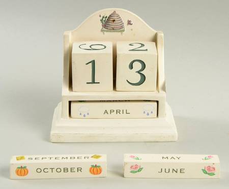 Naturewood Perpetual Calendar