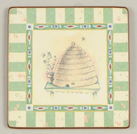 Naturewood Square Corkback Coaster by Pfaltzgraff