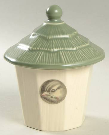 Naturewood Candle Votive & Lid by Pfaltzgraff