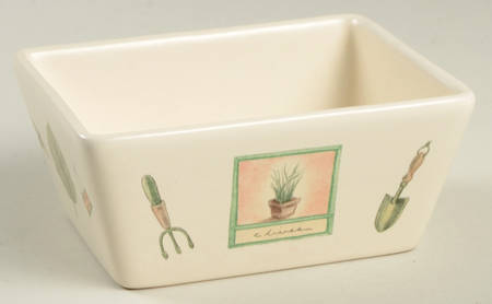 Naturewood Rectangular Dip Bowl