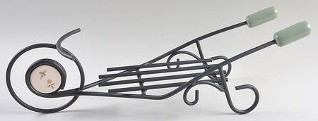 Naturewood Metal Stand for Wheelbarrow Serving Bowl