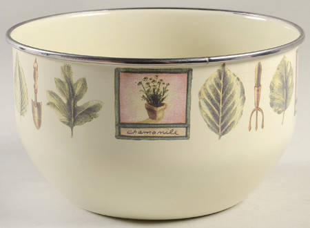 Naturewood 6 7/8" Metal Bowl