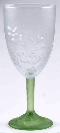 Winterwood Green Sculpted 16 Oz Glassware Iced Tea