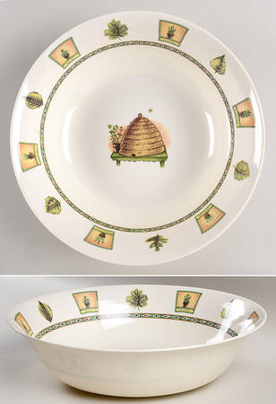 Naturewood Large Melamine Serving Bowl