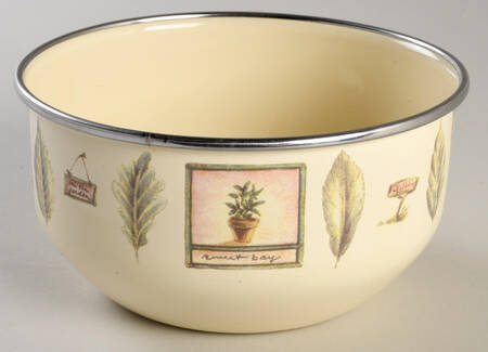 Naturewood 6" Metal Bowl