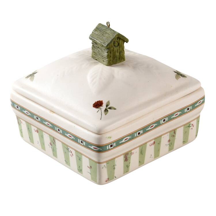 Naturewood Candle Votive & Lid by Pfaltzgraff