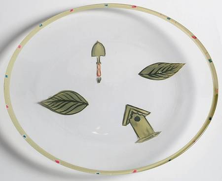 Naturewood Glassware Dessert Plate