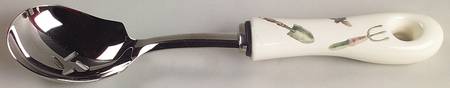 Naturewood Slotted Serving Spoon with Stainless Bowl