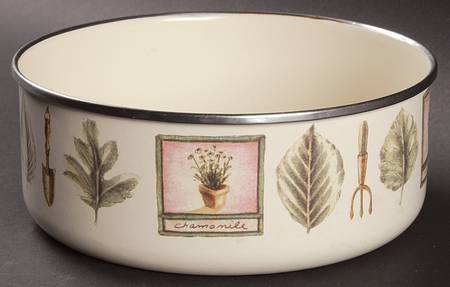 Naturewood 6 5/8" Metal Bowl