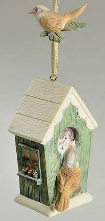 Naturewood Birdhouse Ornament