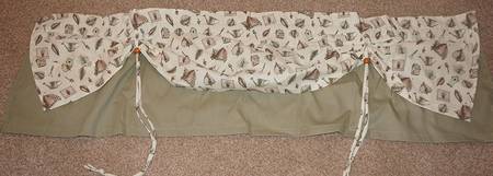 Naturewood 56" X 18" Curtain Valance