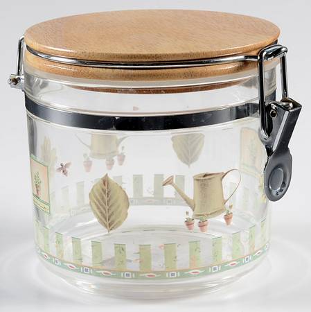 Naturewood Small Acrylic Storage Jar & Lid