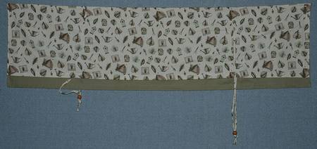 Naturewood 58" X 16" Valance Curtain