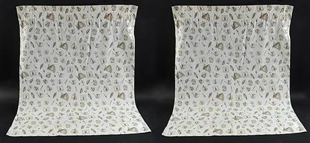 Naturewood Pair Tier Curtain 35" X 30"