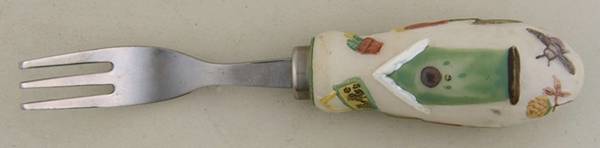 Naturewood Resin Handle Hors d'Oeuvre Fork
