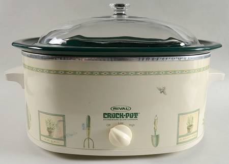 Naturewood Crock Pot with Lid & Insert