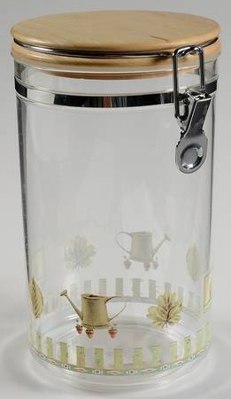 Naturewood Large Acrylic Storage Jar & Lid
