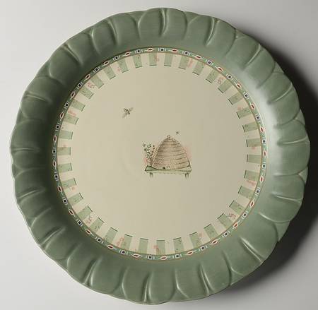 Naturewood 13" Flower Round Serving Platter