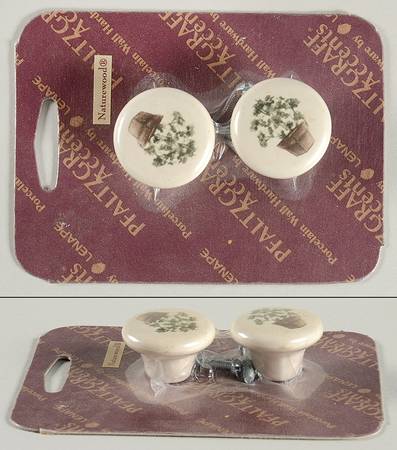 Naturewood Set of 2 Drawer/Cabinet Pull/Knob