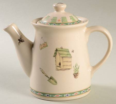 Naturewood 10th Anniversary Mini Teapot & Lid by Pfaltzgraff