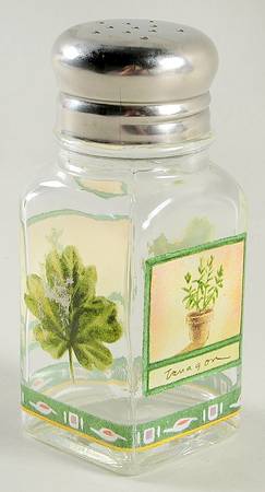 Naturewood Glassware Salt Shaker & Lid