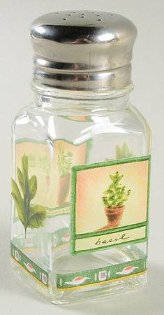 Naturewood Glassware Pepper Shaker & Lid